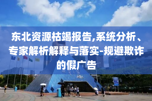 東北資源枯竭報(bào)告,系統(tǒng)分析、專家解析解釋與落實(shí)-規(guī)避欺詐的假?gòu)V告