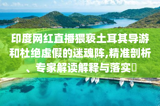 印度網(wǎng)紅直播猥褻土耳其導(dǎo)游和杜絕虛假的迷魂陣,精準(zhǔn)剖析、專(zhuān)家解讀解釋與落實(shí)?
