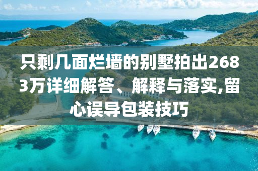 只剩幾面爛墻的別墅拍出2683萬(wàn)詳細(xì)解答、解釋與落實(shí),留心誤導(dǎo)包裝技巧