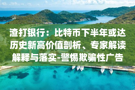 渣打銀行：比特幣下半年或達(dá)歷史新高價(jià)值剖析、專(zhuān)家解讀解釋與落實(shí)-警惕欺騙性廣告