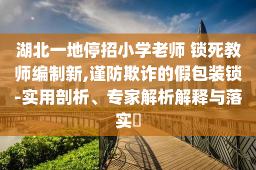 湖北一地停招小學(xué)老師 鎖死教師編制新,謹(jǐn)防欺詐的假包裝鎖-實用剖析、專家解析解釋與落實?