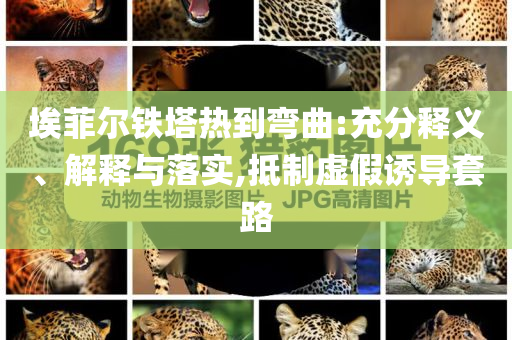 埃菲爾鐵塔熱到彎曲:充分釋義、解釋與落實(shí),抵制虛假誘導(dǎo)套路