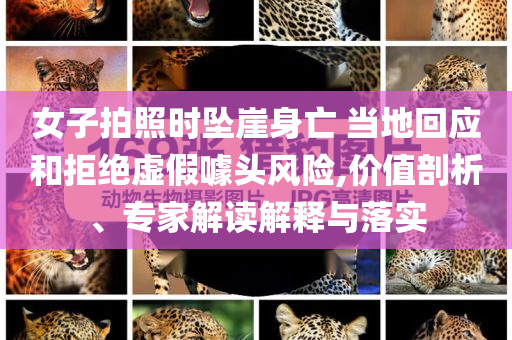 女子拍照時墜崖身亡 當(dāng)?shù)鼗貞?yīng)和拒絕虛假噱頭風(fēng)險,價值剖析、專家解讀解釋與落實